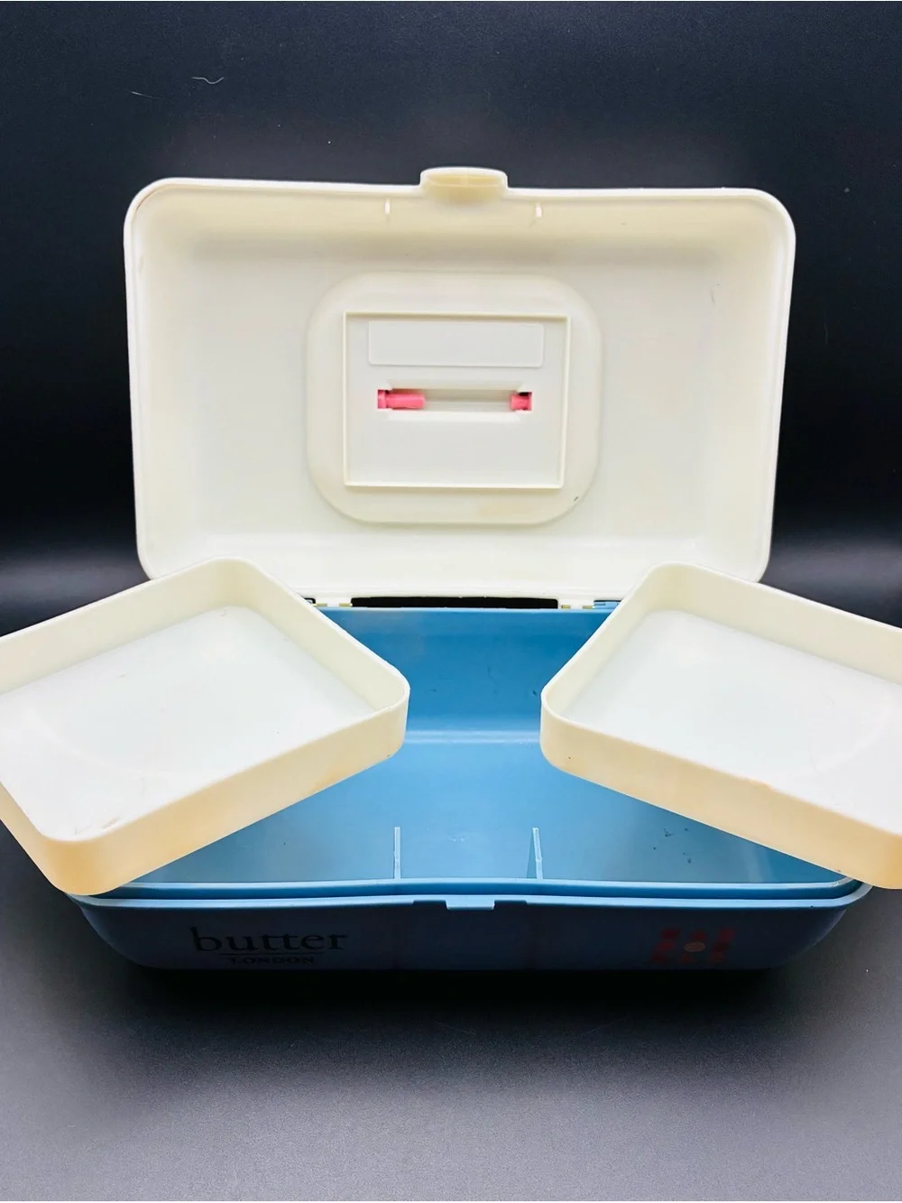 Caboodles Pretty in Petite Carrying Case I Love Retro Butter London case only